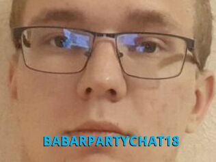 BABARPARTYCHAT18