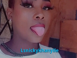 Lsnickykhanyile