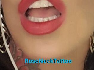 RoseNeckTattoo